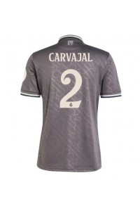 Fotbalové Dres Real Madrid Daniel Carvajal #2 Třetí Oblečení 2024-25 Krátký Rukáv